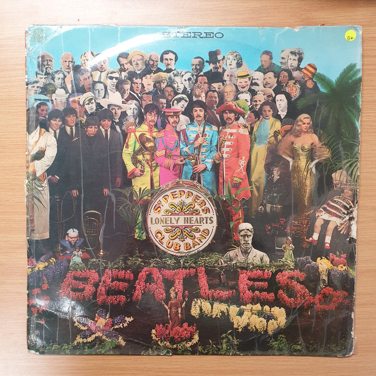 The Beatles ‎– Sgt. Pepper's Lonely Hearts Club Band ‎– Vinyl LP Record - Good+ Quality (G+)