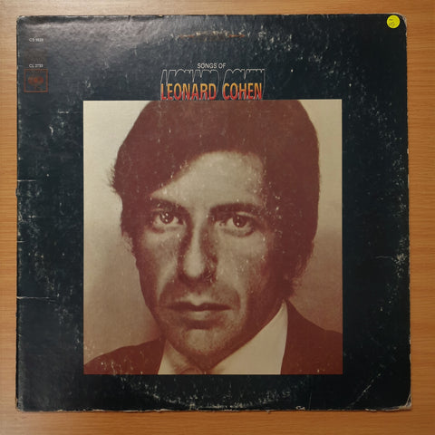 Leonard Cohen ‎– Songs Of Leonard Cohen - Vinyl LP Record - Very-Good- Quality (VG-)