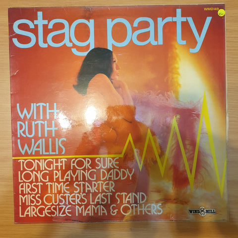 Ruth Wallis ‎– Stag Party - Vinyl LP Record - Very-Good+ Quality (VG+)