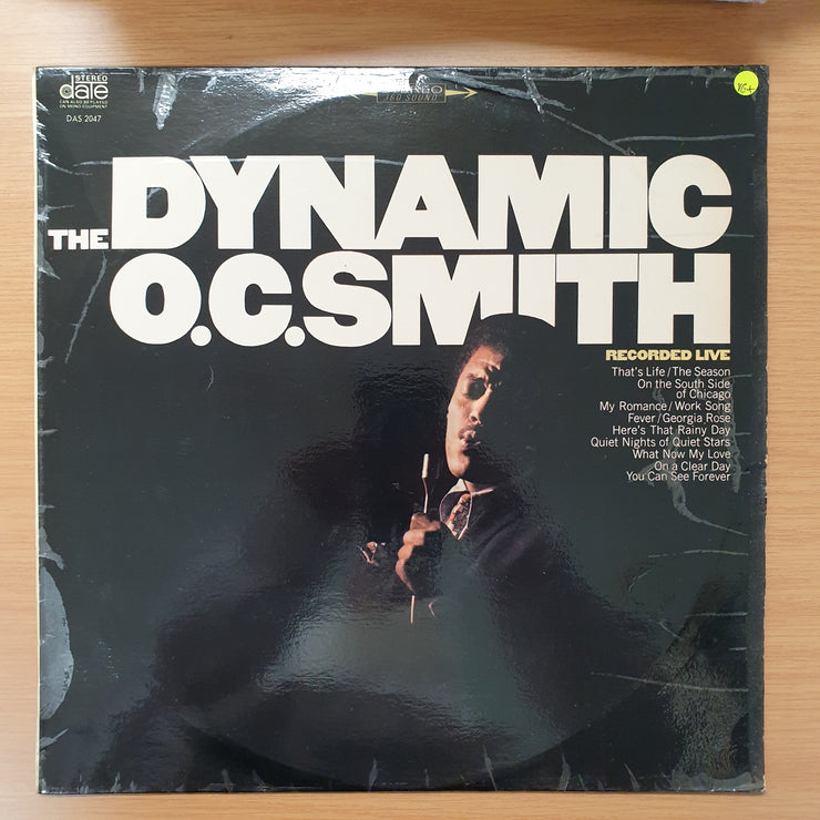 O. C. Smith ‎– The Dynamic O. C. Smith - Recorded Live (DAS) - Vinyl LP Record - Very-Good+ Quality (VG+)