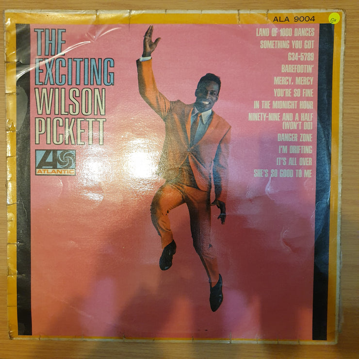 Wilson Pickett ‎– The Exciting Wilson Pickett - Vinyl LP Record - Good+ Quality (G+)