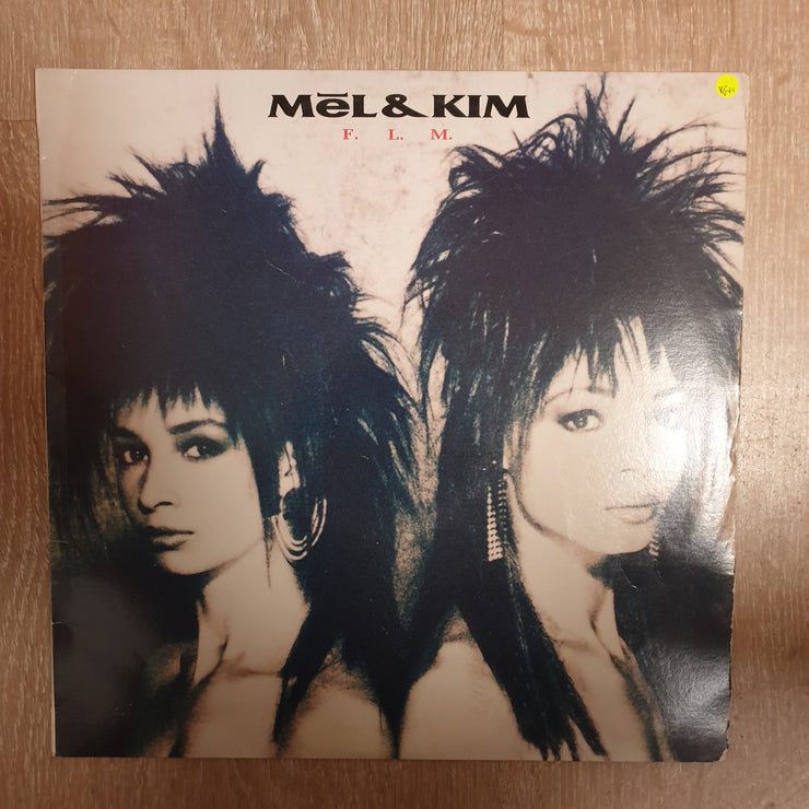 Mel & Kim – F.L.M.-  ‎Vinyl LP Record - Very-Good+ Quality (VG+)