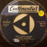 Chubby Checker ‎– Let's Twist Again - Vinyl 7" Record - Fair Quality (F)