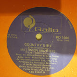 Mattisson Brothers - Love Hurts  - Vinyl 7" Record - Very-Good+ Quality (VG+)