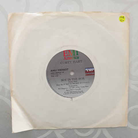 Corey Hart ‎– Boy In The Box - Vinyl 7" Record - Very-Good+ Quality (VG+)