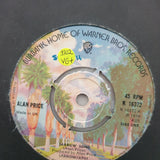 Alan Price ‎– Jarrow Song - Vinyl 7" Record - Very-Good+ Quality (VG+)
