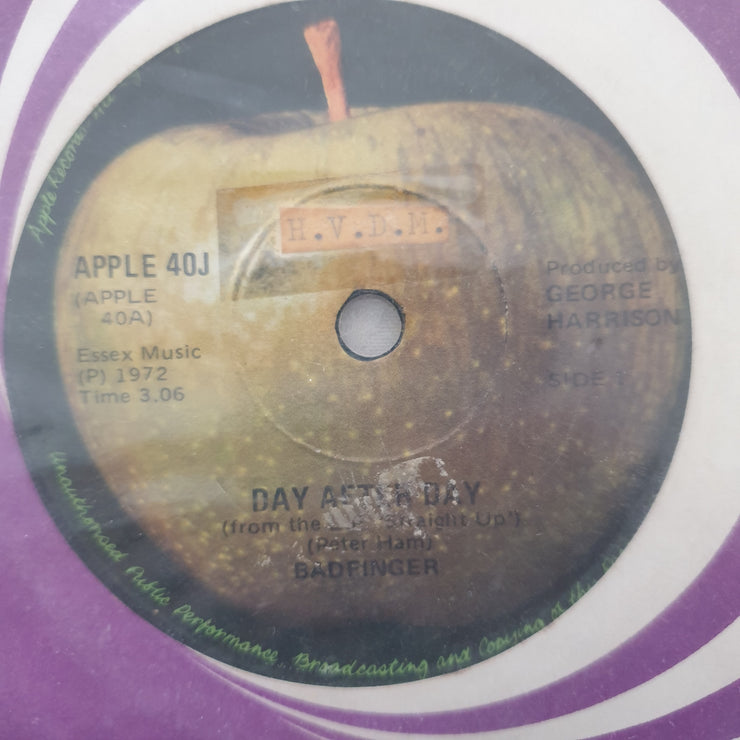Badfinger ‎– Day After Day - Vinyl 7" Record - Very-Good+ Quality (VG+)