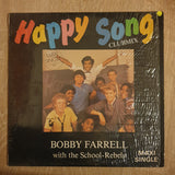 Bobby Farrell With The School-Rebels ‎– Happy Song - Vinyl LP Record - Very-Good+ Quality (VG+)