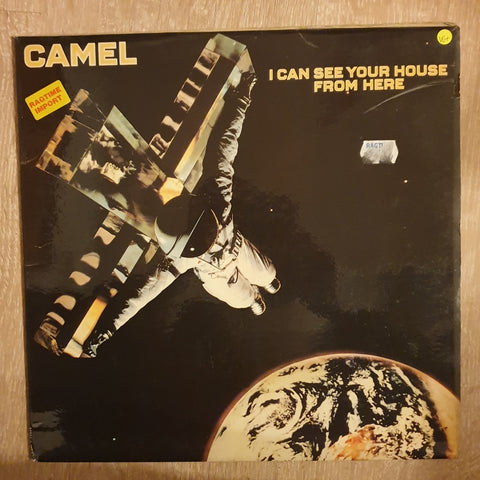 Camel ‎– I Can See Your House From Here - Vinyl LP Record - Very-Good+ Quality (VG+)