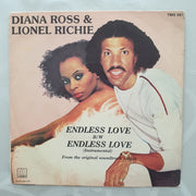 Diana Ross And Lionel Richie ‎– Endless Love - Vinyl 7" Record - Very-Good Quality (VG)