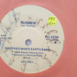 Manfred Mann's Earth Band ‎– Runner - Vinyl 7" Record - Very-Good+ Quality (VG+)