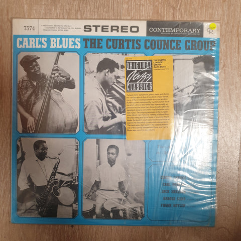The Curtis Counce Group ‎– Carl's Blues - Vinyl LP Record - Very-Good+ Quality (VG+)