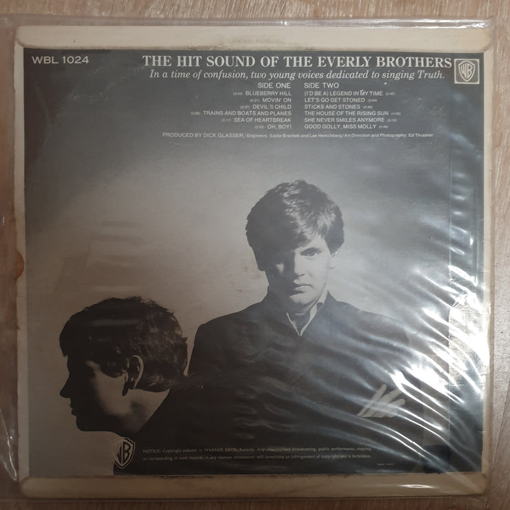 The Hit Sound of The Everly Brothers - Vinyl LP Record - Very-Good Quality (VG)