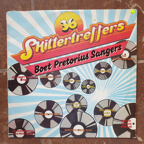 Boet Pretorius Sangers - 36 Skittertreffers‎– Vinyl LP Record - Very-Good+ Quality (VG+)