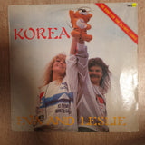 Korea - The Song for the Olympic Games - Eva and Leslie (Hungary) ‎– Vinyl LP Record - Very-Good+ Quality (VG+)