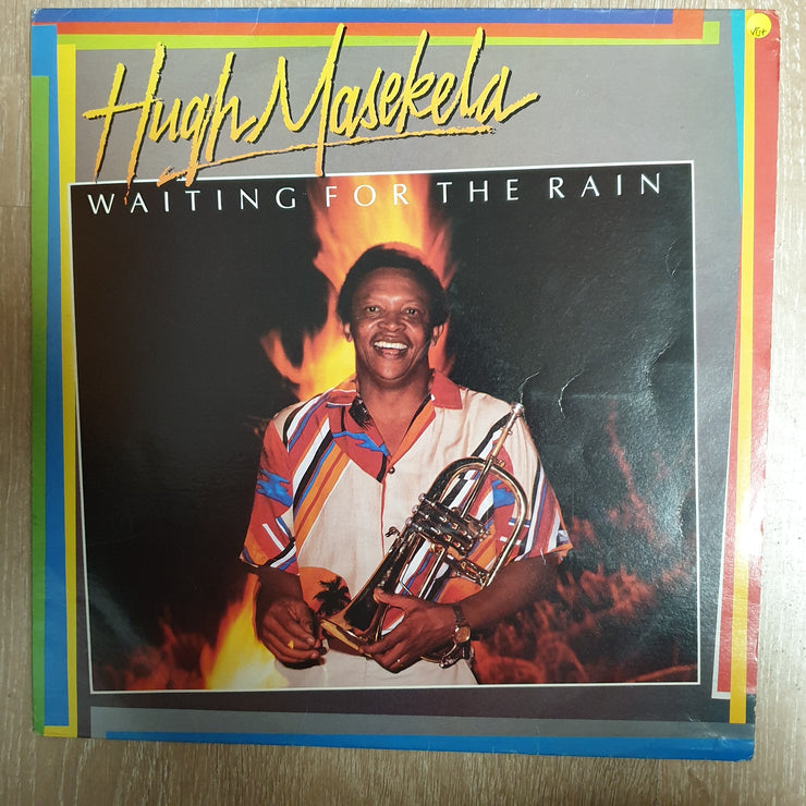 Hugh Masekela - Waiting for the Rain - Vinyl LP Record - Very-Good+ Quality (VG+)