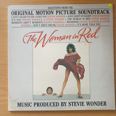 Stevie Wonder – The Woman In Red (Selections From The Original Motion Picture Soundtrack) - Vinyl LP Record - Very-Good+ Quality (VG+) (verygoodplus)