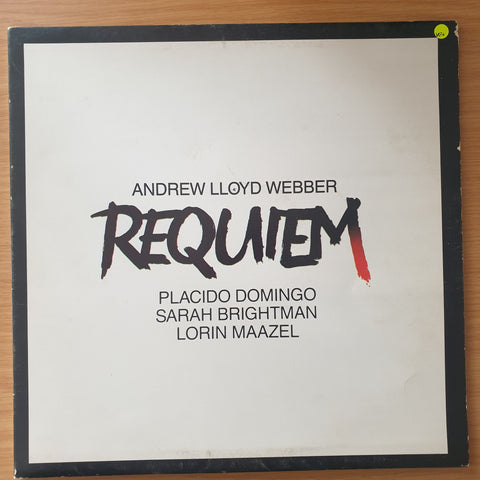 Andrew Lloyd Webber - Requiem - Vinyl LP Record - Very-Good+ Quality (VG+) (verygoodplus)