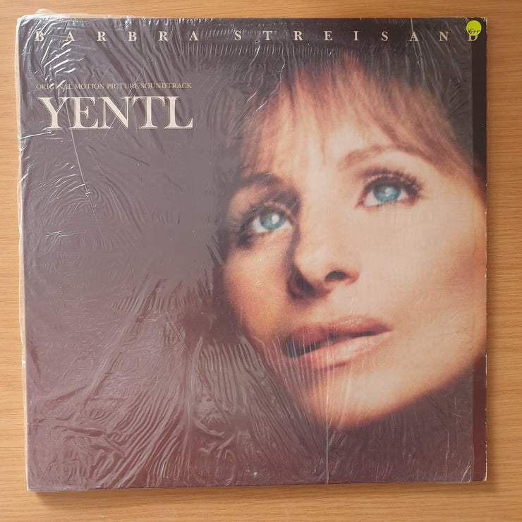 Barbra Streisand – Yentl - Original Motion Picture Soundtrack (with lyrics inner) - Vinyl LP Record - Very-Good+ Quality (VG+) (verygoodplus)