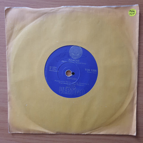 Genesis – Abacab - Vinyl 7" Record - Very-Good+ Quality (VG+)