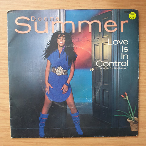Donna Summer – Love Is In Control (Finger On The Trigger) - Vinyl 7" Record - Very-Good+ Quality (VG+)