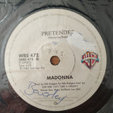 Madonna – Material Girl - Vinyl 7" Record - Very-Good- Quality (VG-)