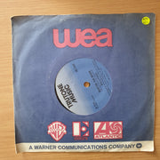 Ballyhoo – Man On The Moon - Vinyl 7" Record - Opened  - Very-Good- Quality (VG-) (verygoodminus)