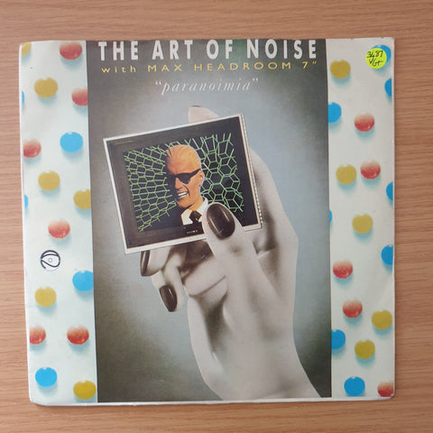 The Art Of Noise With Max Headroom – Paranoimia - Vinyl 7" Record - Very-Good+ Quality (VG+) (verygoodplus)