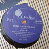Boney M. – Rivers Of Babylon / Brown Girl In The Ring - Vinyl 7" Record - Very-Good+ Quality (VG+) (verygoodplus)