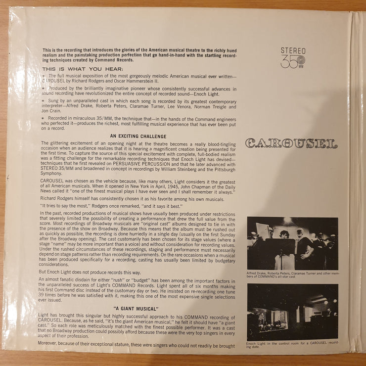 Richard Rodgers and Oscar Hammerstein II – Carousel - Vinyl LP Record - Very-Good Quality (VG) (verygood)