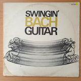 Franz Loffler, Pierre Favre – Swingin' Bach Guitar - Vinyl LP Record - Very-Good+ Quality (VG+) (verygoodplus)