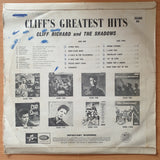 Cliff Richard and The Shadows - Cliff's Greatest Hits - Vinyl LP Record - Very-Good- Quality (VG-) (verygoodminus)