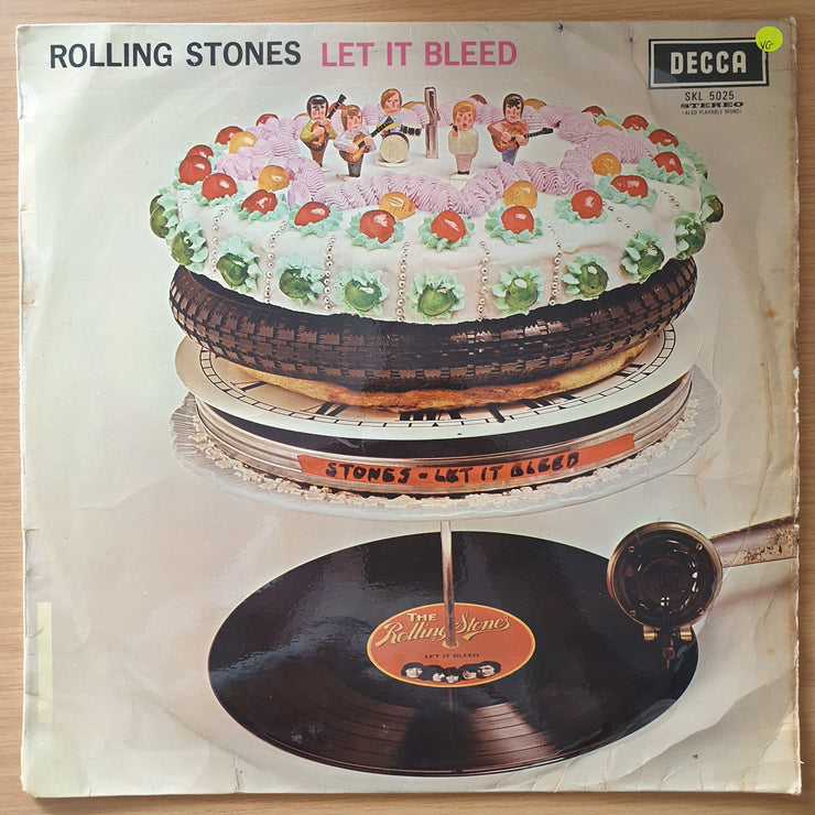 The Rolling Stones – Let It Bleed - Vinyl LP Record - Very-Good Quality (VG) (verygood)