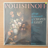 Lev Pouishnoff - Pouishnoff Plays a Concert of Chopin &  Liszt- Vinyl LP Record - Very-Good+ Quality (VG+) (verygoodplus)