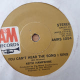Keith Hampshire – First Cut Is The Deepest / You Can't Hear The Song I Sing - Vinyl 7" Record - Very-Good+ Quality (VG+) (verygoodplus)
