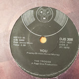 The Troggs – The Raver / You - Vinyl 7" Record - Very-Good+ Quality (VG+) (verygoodplus)