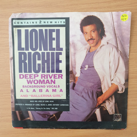 Lionel Richie – Deep River Woman / Ballerina Girl - Vinyl 7" Record - Very-Good+ Quality (VG+) (verygoodplus)