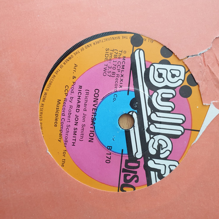 Richard Jon Smith – Michael Row The Boat Ashore / Conversation - Vinyl 7" Record - Very-Good+ Quality (VG+) (verygoodplus)