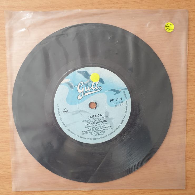 The Diversions – Fattie Boom Boom - Vinyl 7" Record - Very-Good+ Quality (VG+) (verygoodplus)