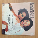 Diana Ross And Lionel Richie – Endless Love - Vinyl 7" Record - Very-Good+ Quality (VG+) (verygoodplus)