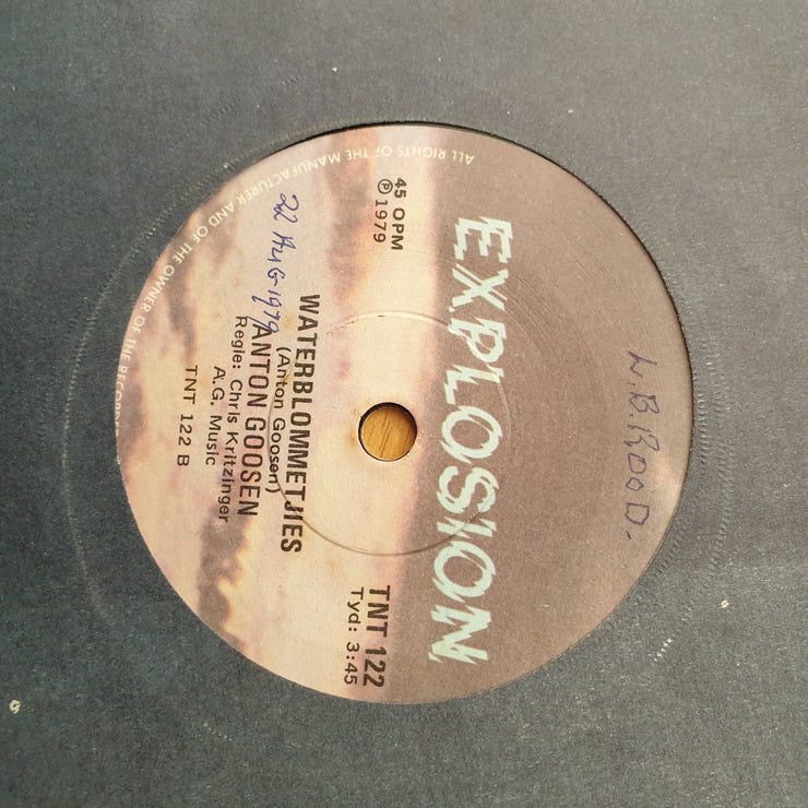 Anton Goosen – Kruidjie-Roer-My-Nie -  Vinyl 7" Record - Very-Good+ Quality (VG+) (verygoodplus)