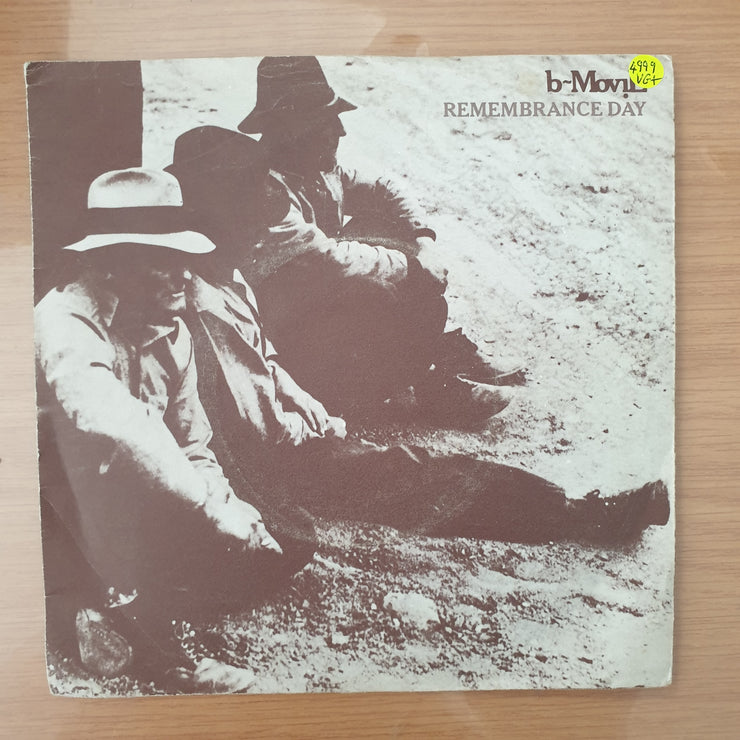 B-Movie – Remembrance Day -  Vinyl 7" Record - Very-Good+ Quality (VG+) (verygoodplus)
