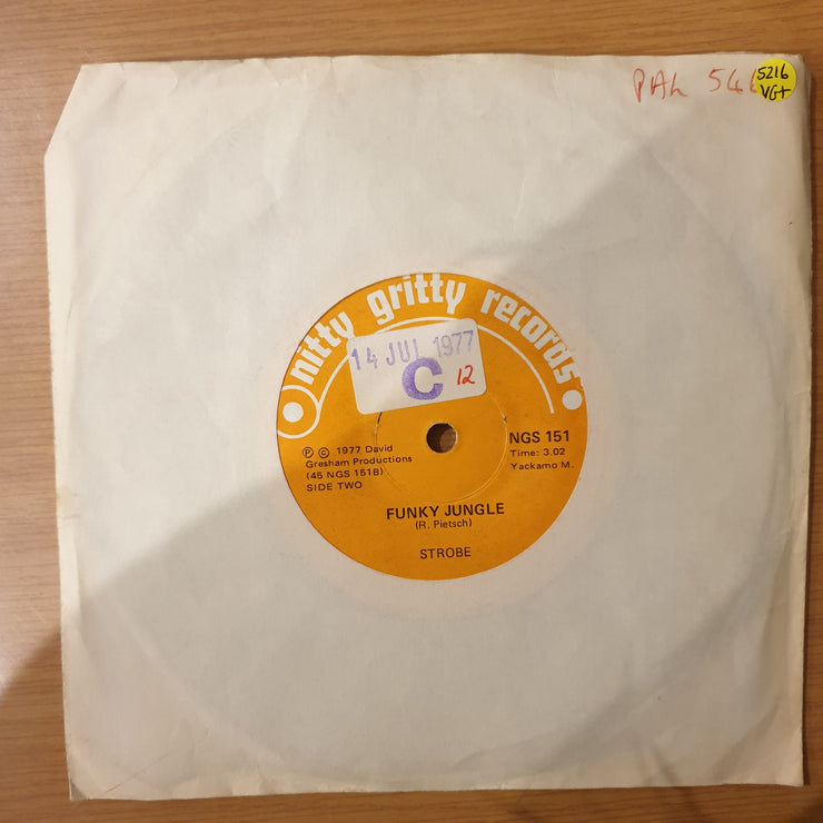 Strobe – Gimme Dat Banana / Funky Jungle -  Vinyl 7" Record - Very-Good+ Quality (VG+) (verygoodplus)
