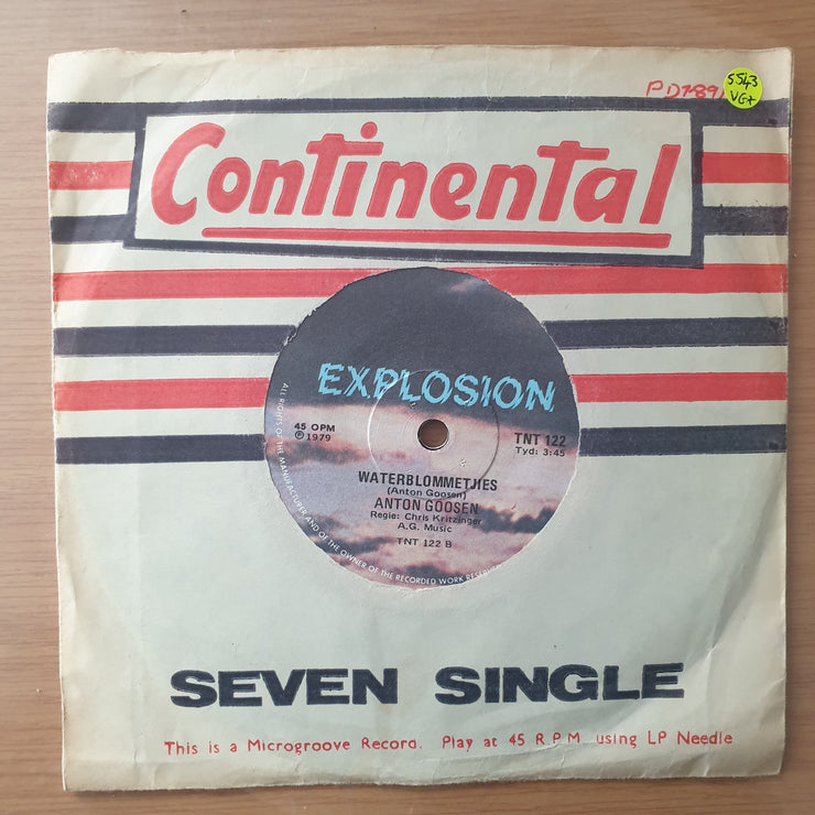 Anton Goosen – Kruidjie-Roer-My-Nie - Vinyl 7" Record - Very-Good+ Quality (VG+) (verygoodplus)
