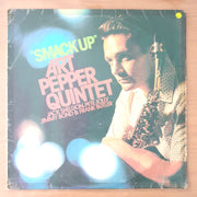 Art Pepper Quintet – Smack Up - Vinyl LP Record - Good Quality (G) (good)