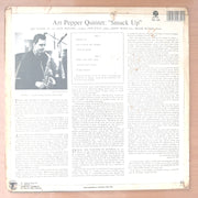 Art Pepper Quintet – Smack Up - Vinyl LP Record - Good Quality (G) (good)
