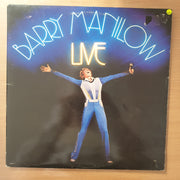 Barry Manilow - Barry Manilow Live (UK) - Vinyl LP Record (VG+)