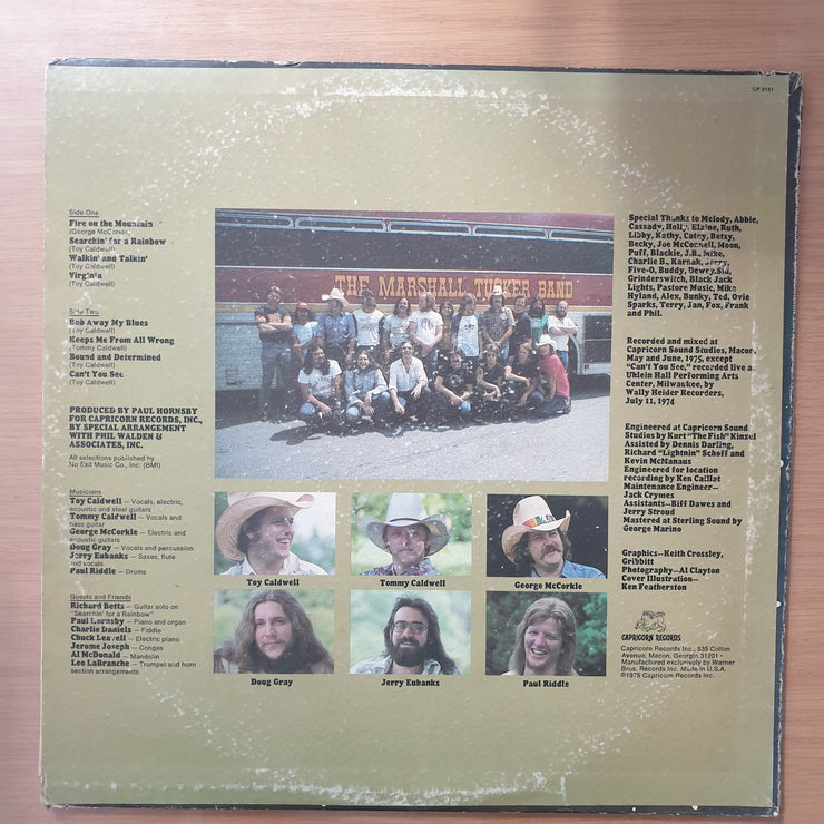 The Marshall Tucker Band - Searchin' For A Rainbow - Vinyl LP Record - Very-Good+ Quality (VG+) (verygoodplus)