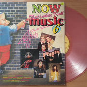 Now That's What I Call Music 6 Transparent Pink - Vinyl LP Record  (VG+)
