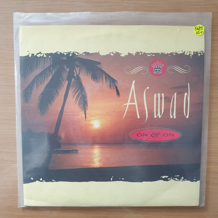Aswad – On And On - Vinyl 7" Record - Very-Good+ Quality (VG+) (verygoodplus)
